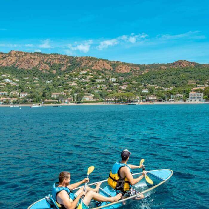 clear bottom kayak var agay
