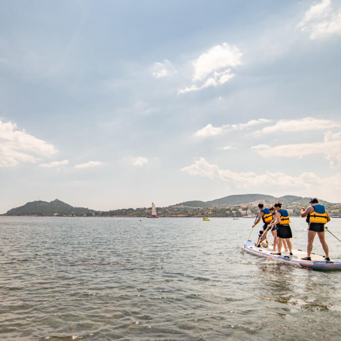 Location de paddle à trois