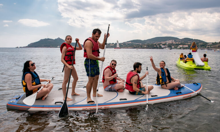 Image Pirogue géante ou Paddle géant
