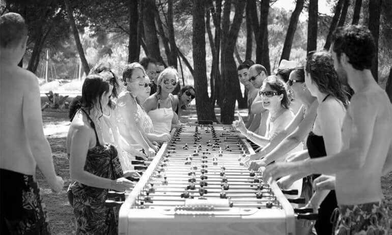 Image Giant foosball table!