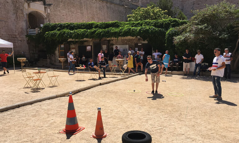 Image The petanque championship