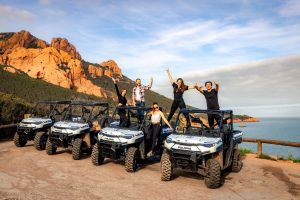 un team building plein de sensations pensez à nos balade en buggy 100% électriques