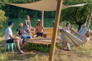 espace privatif en bois 