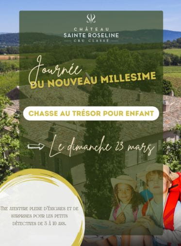 Journée du Nouveau Millésime : chasse au trésor