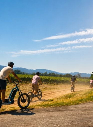 Randonnée en trottinette électrique tout-terrain dans le Var